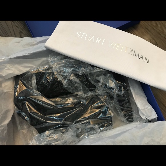 Stuart Weizman Rapture Sock Booties|5.5M|Black - Picture 2 of 4